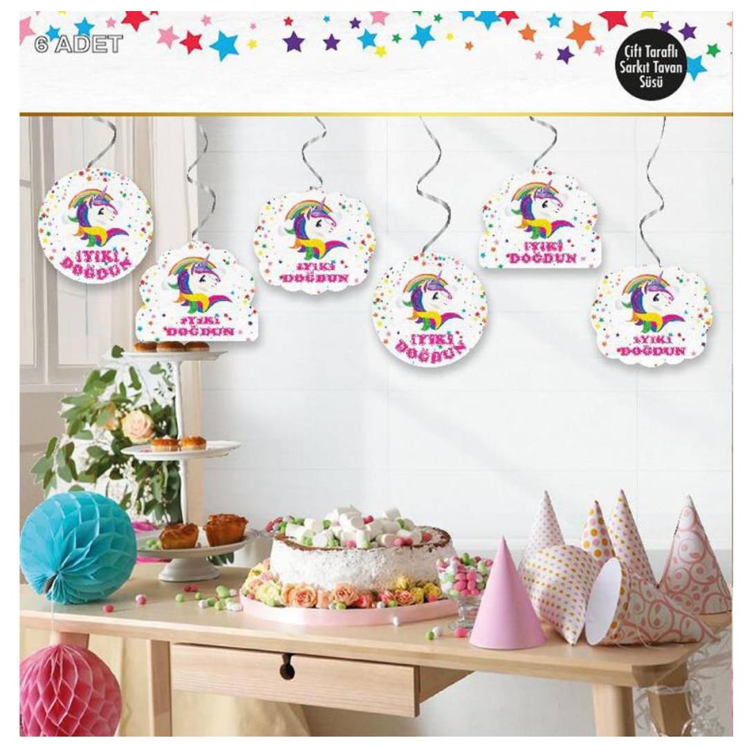 unicorn-beyaz-tavan-sus-6-adet