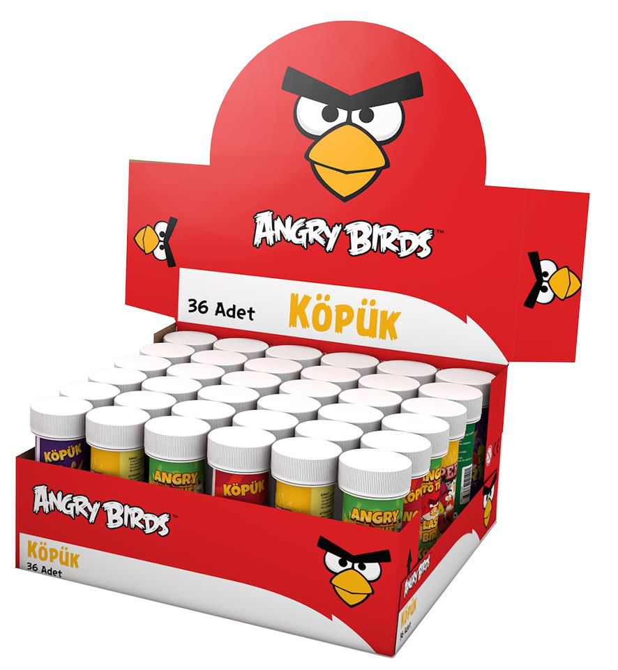 Angry Birds Köpük Balon 36 lı