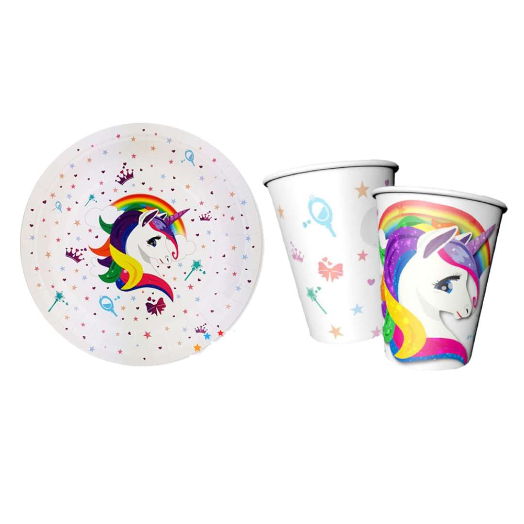 unicorn-karton-tabak-bardak-set-8-adet