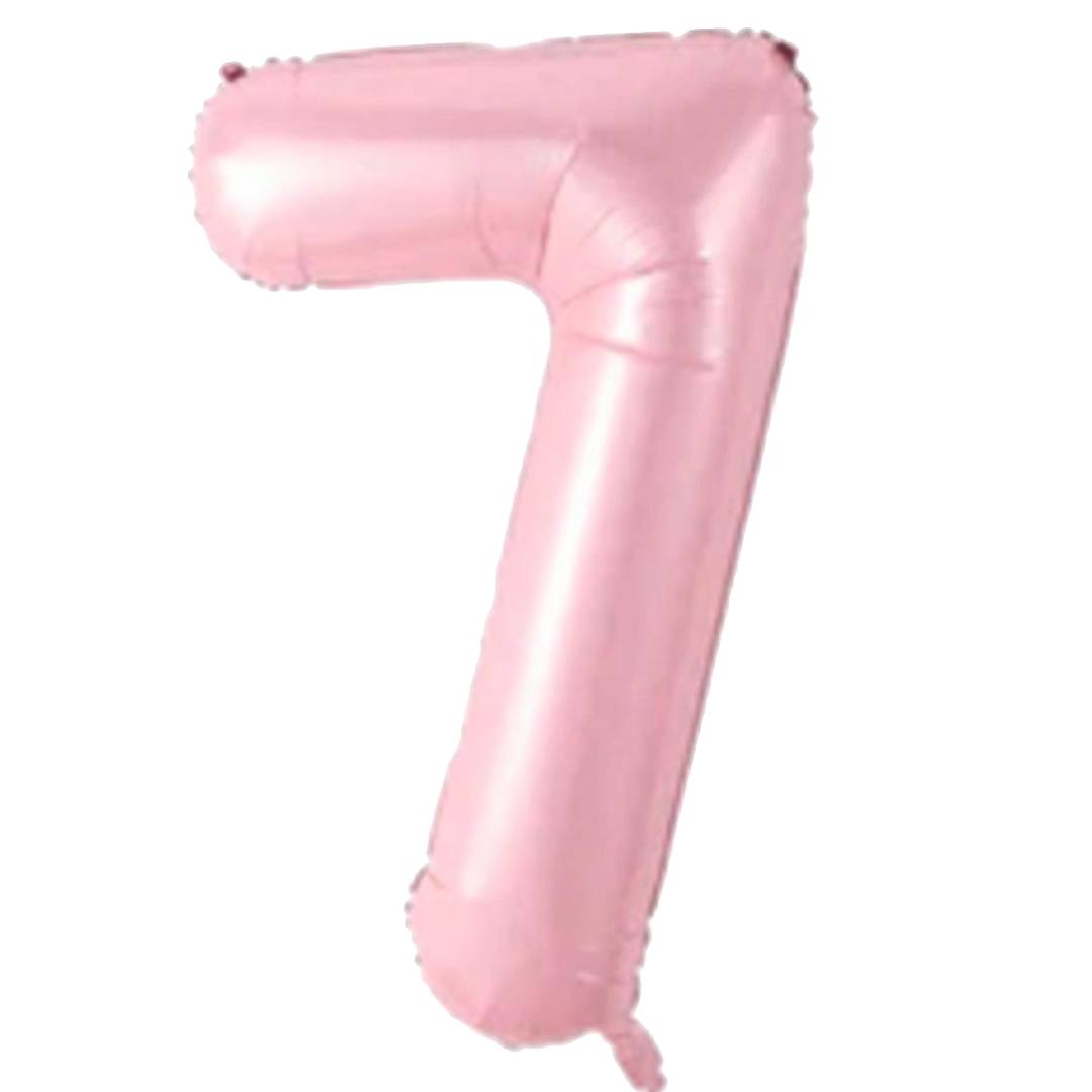 rakam-folyo-balon-7-pembe-34-inc