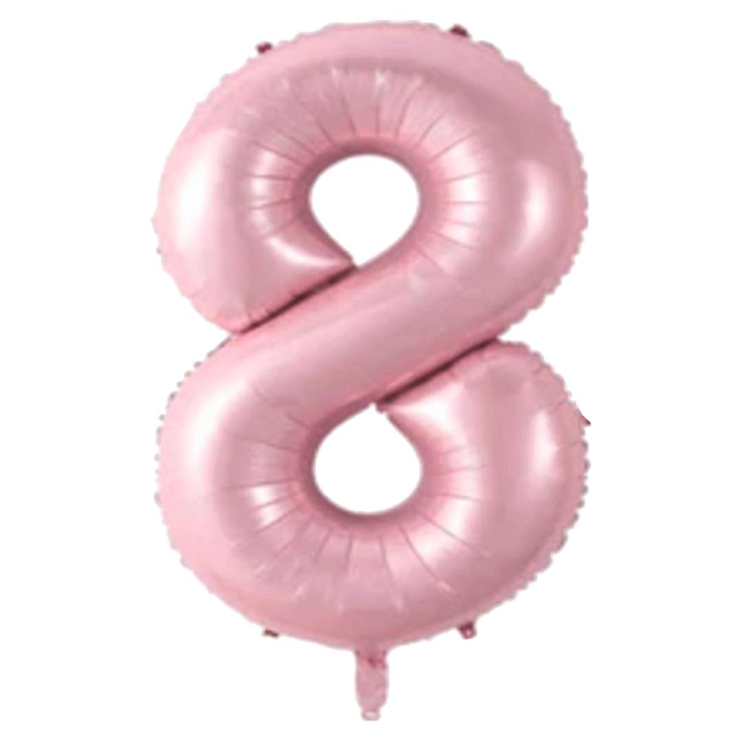 rakam-folyo-balon-8-pembe-34-inc