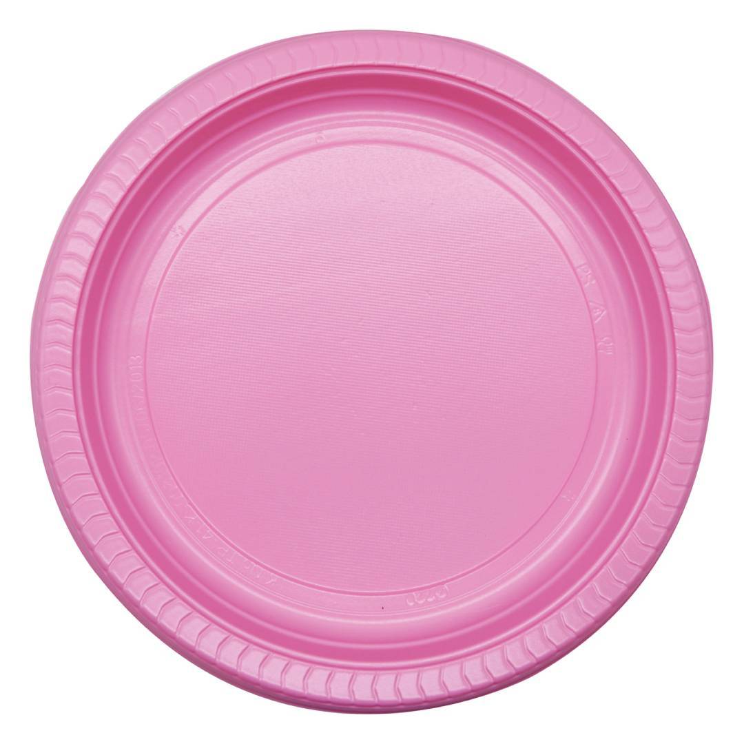 kullan-at-plastik-tabak-22-cm-10-lu-pembe