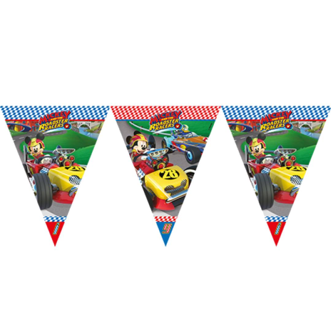 mickey-mouse-roadster-bayrak-flama-set