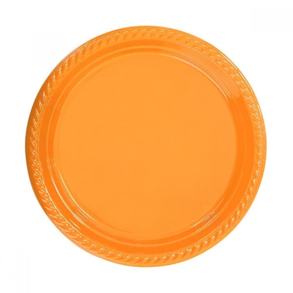 kullan-at-tabak-10lu-22cm-turuncu