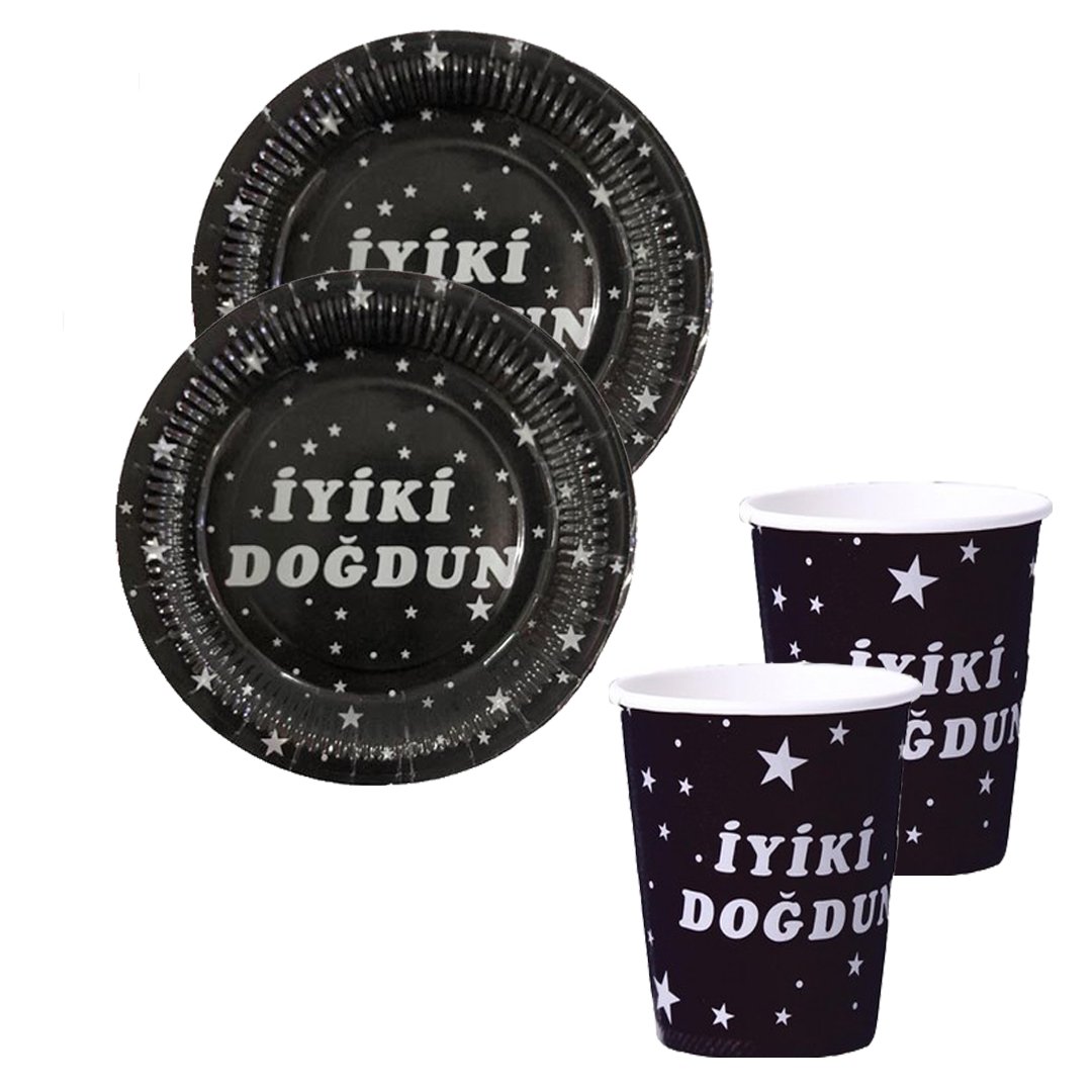 karton-tabak-bardak-iyiki-dogdun-8li-gumus-siyah