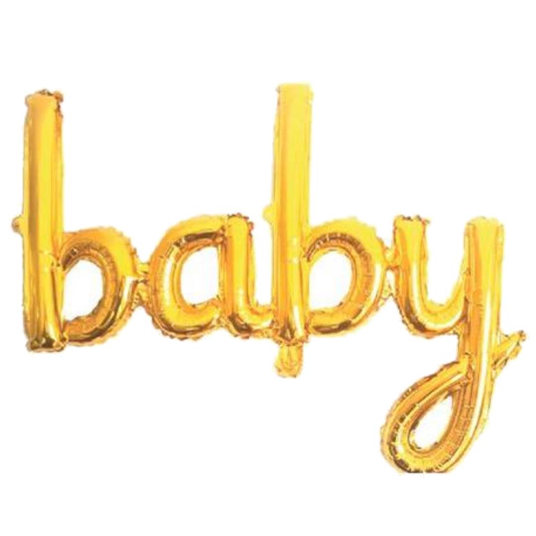baby-gold-folyo-balon-83-cm