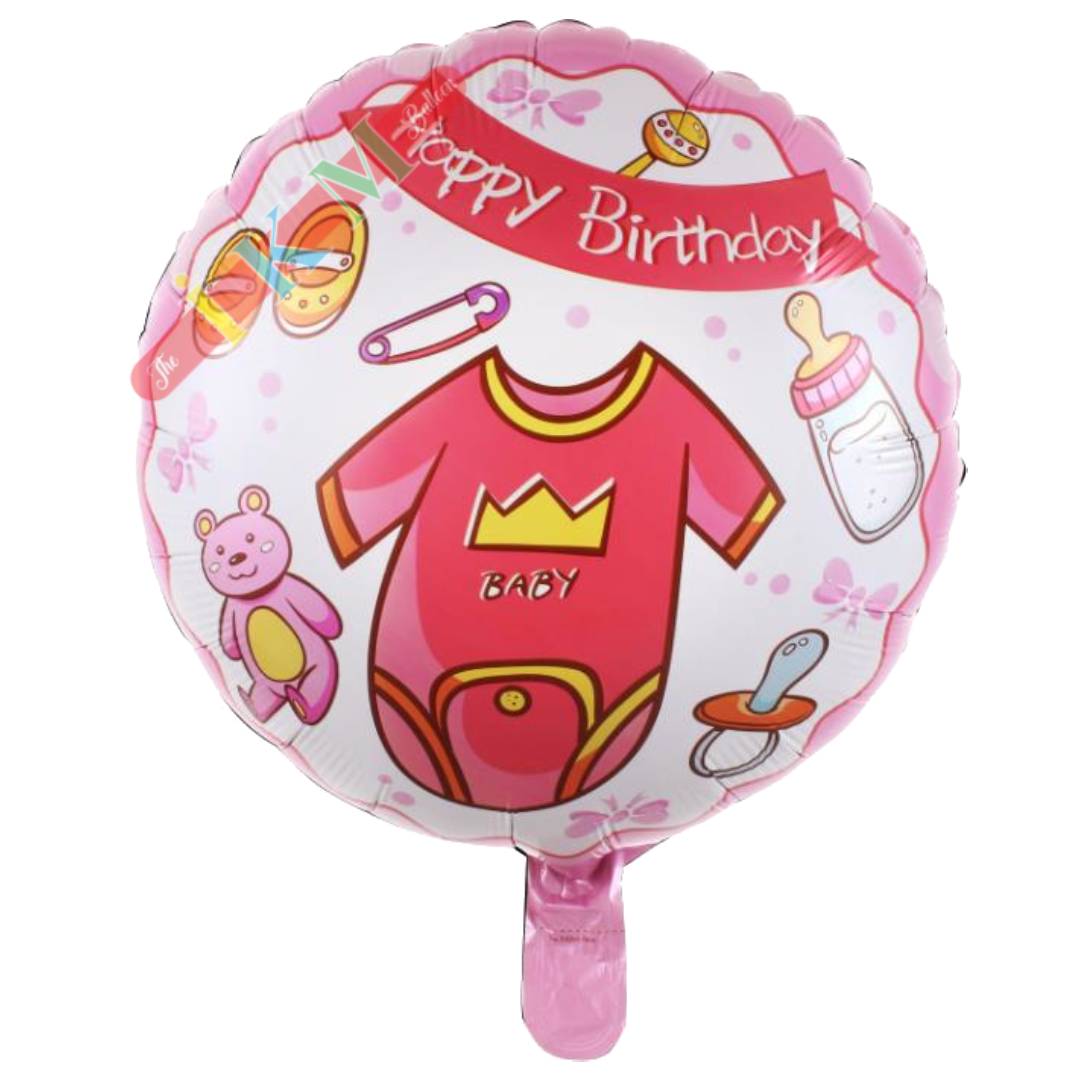yuvarlak-baby-happy-birthday-folyo-balon-pembe