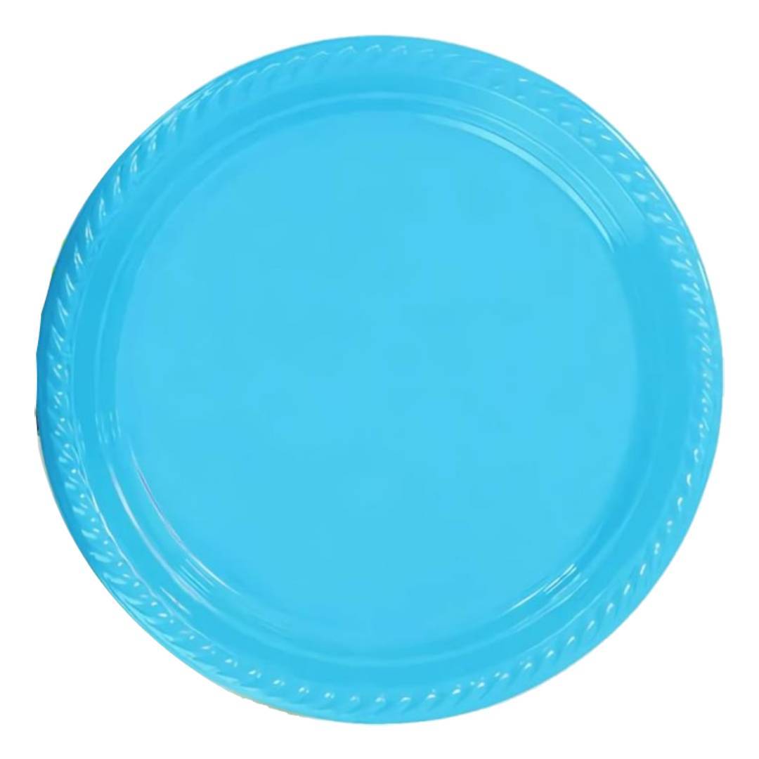 kullan-at-plastik-tabak-mavi-22-cm-10-lu