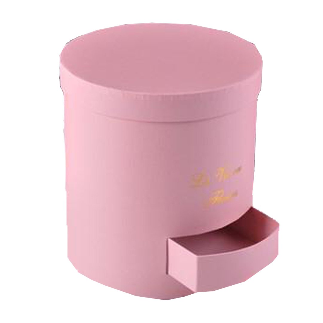 hediyelik-kutu-yuvarlak-makaron-pembe