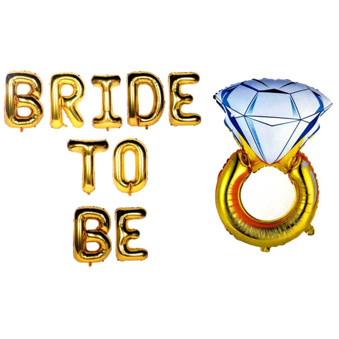 bride-to-be-folyo-harf-balon-gold-yuzuk-40-cm