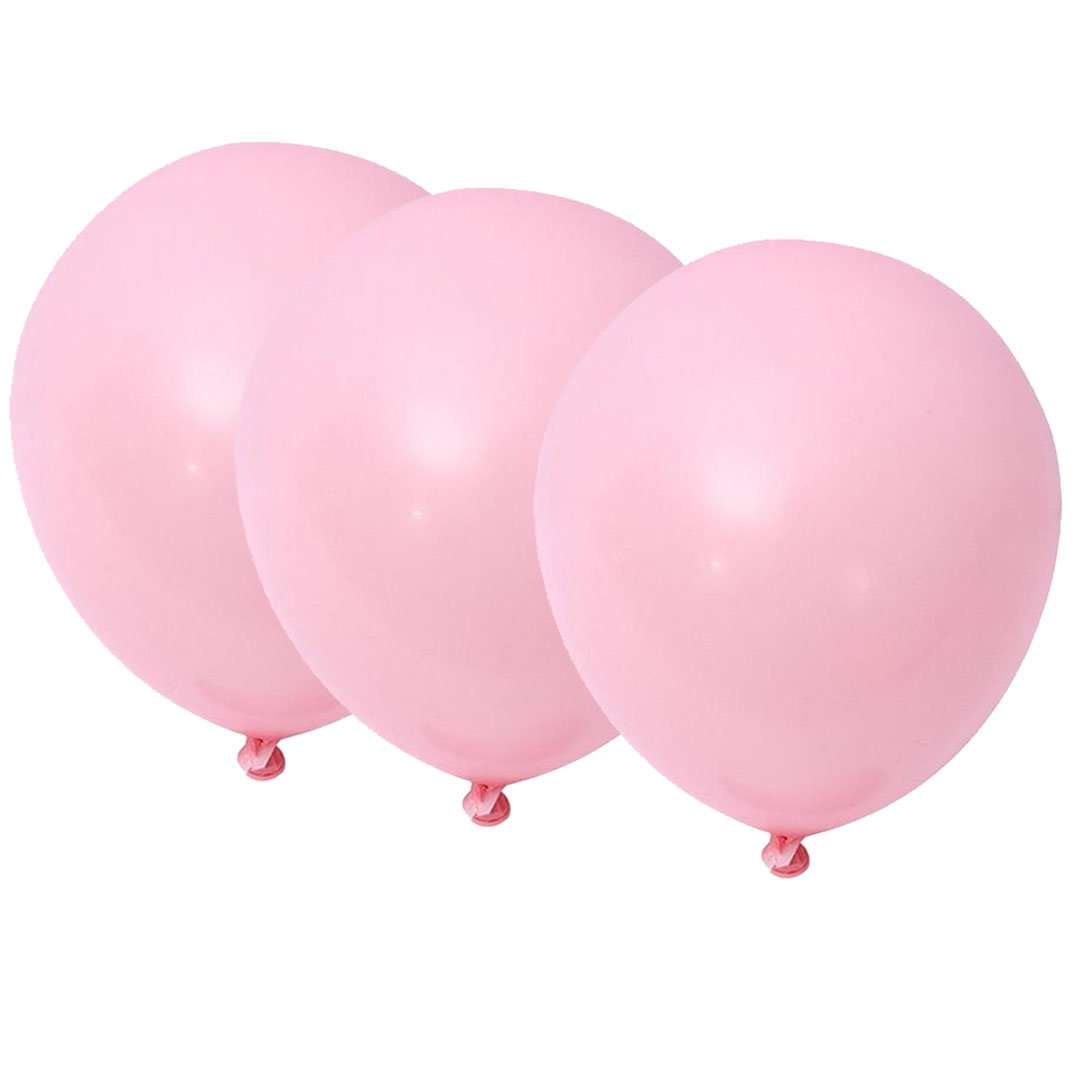 makaron-balon-pembe-10-lu