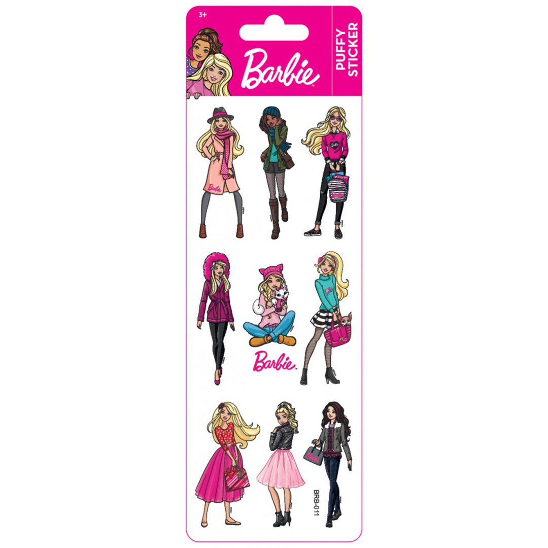 barbie-lisansli-sticker-10-adet