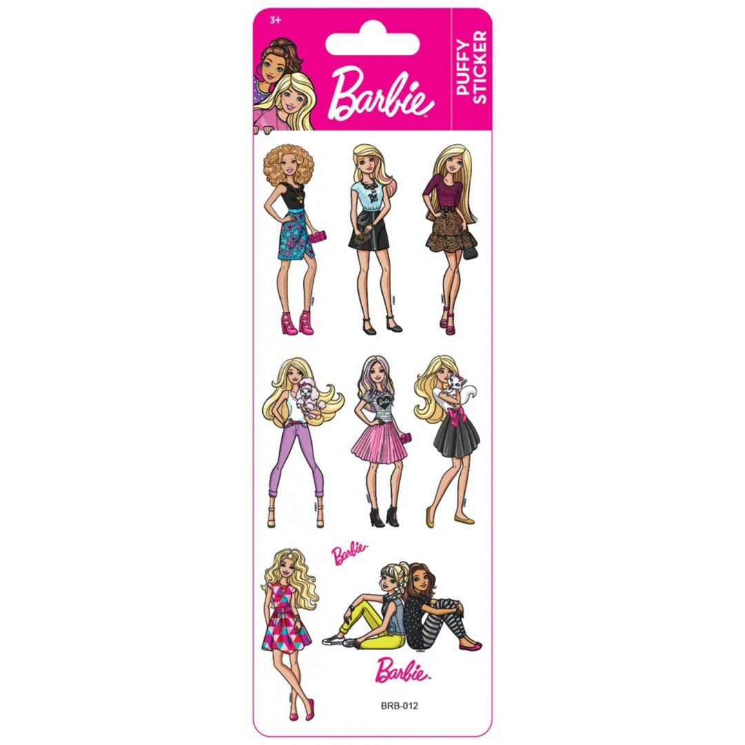 barbie-lisansli-sticker-moda