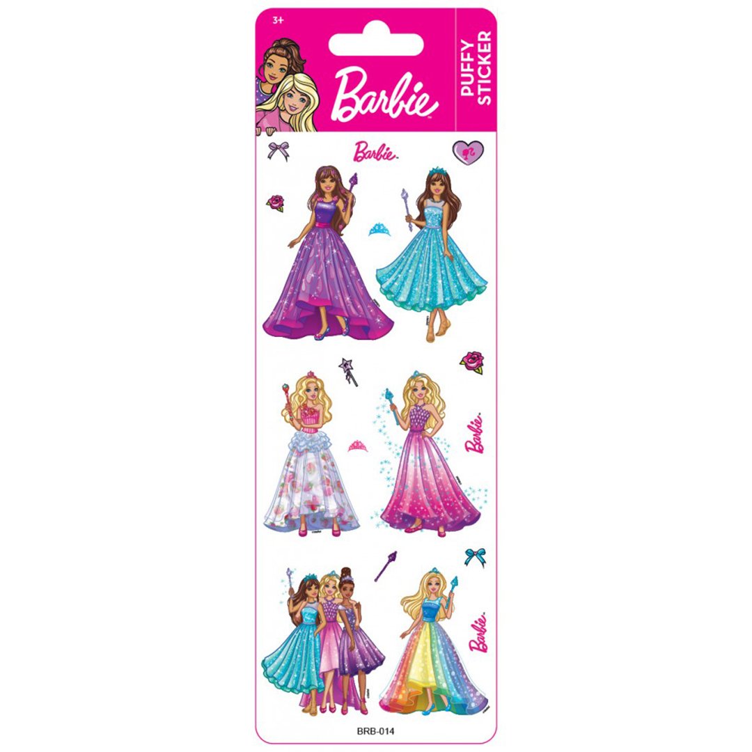 barbie-lisansli-sticker-prenses