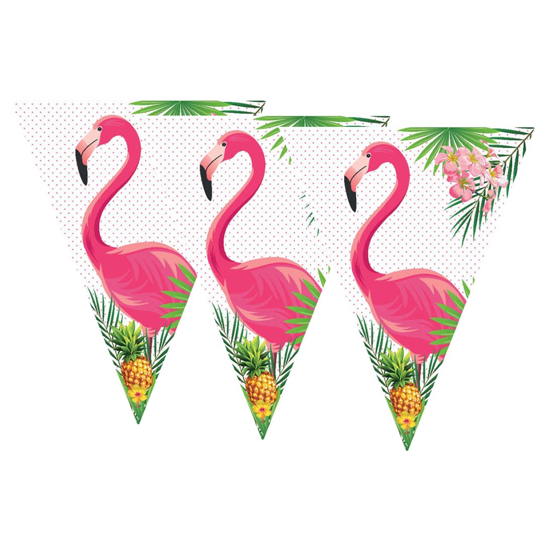 flamingo-temali-flama-bayrak-set