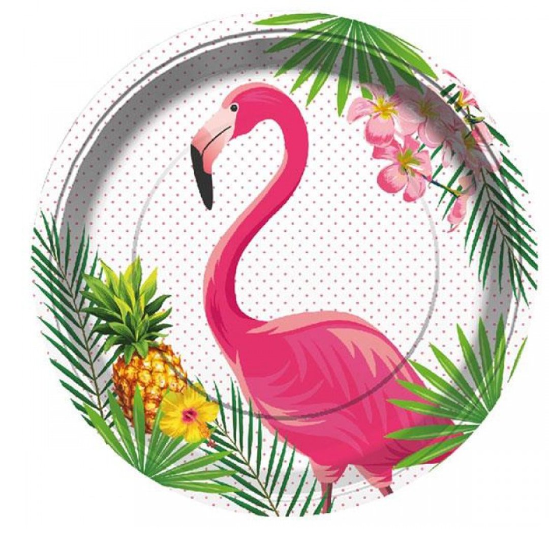 flamingo-parti-konsepti-karton-tabak-8-adet-23-cm