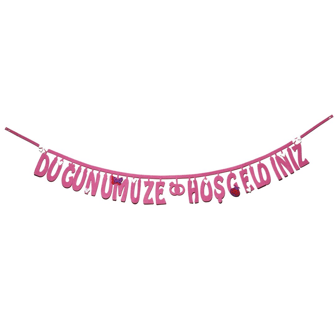 keçe-düğünümüze-hoşgeldiniz-pembe
