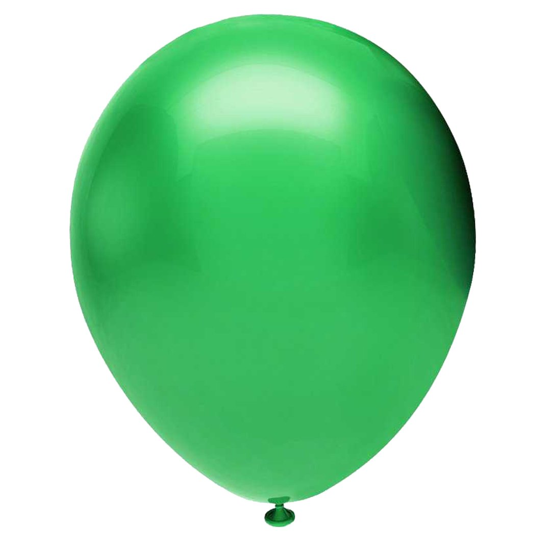 balon-metalik-parlak-yesil-100lu