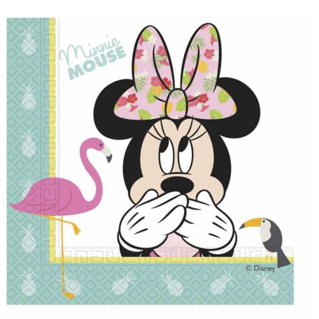 minnie-tropical-kagit-pecete-minnie-mouse
