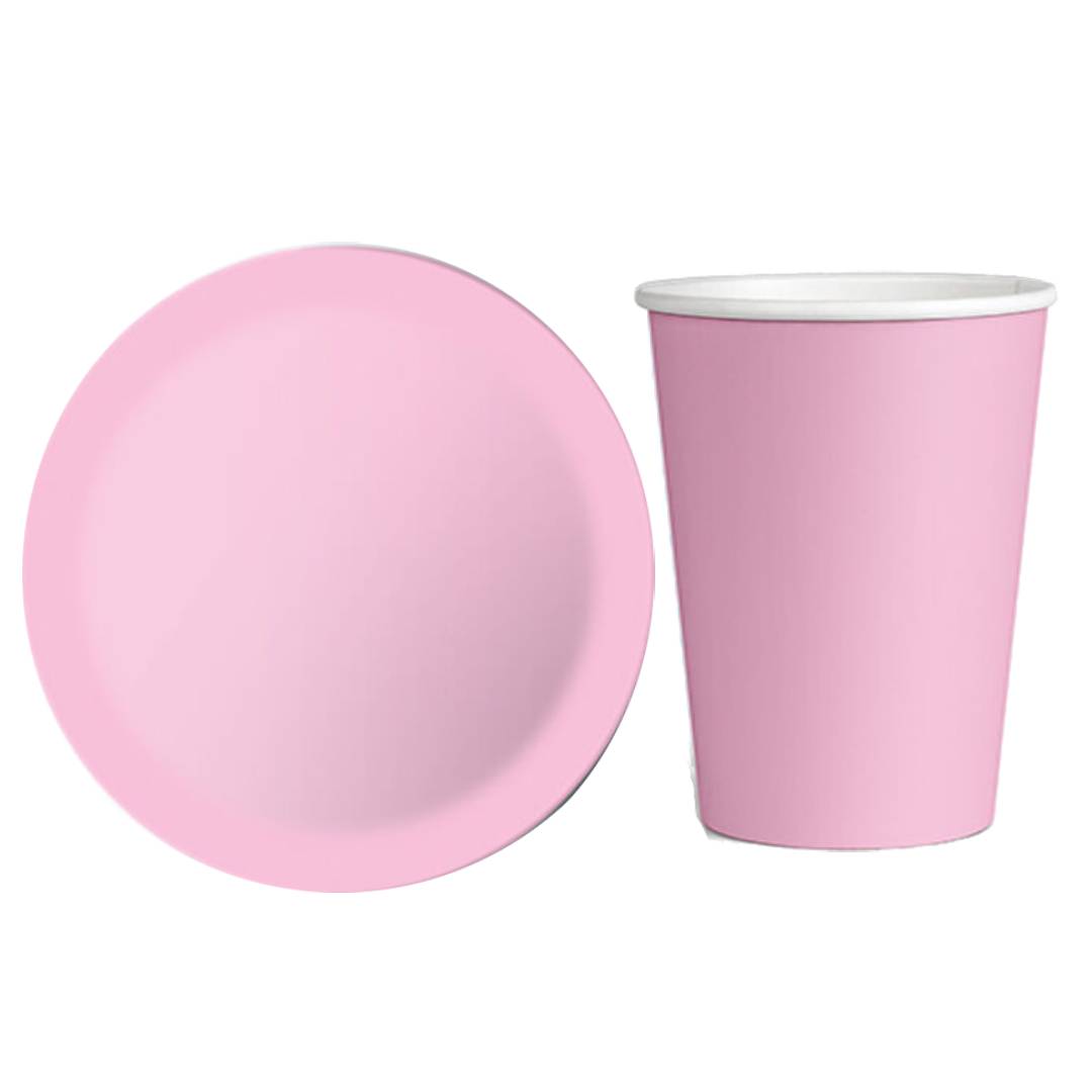 pembe-karton-tabak-bardak-set