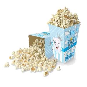 Diş Buğdayı Mısır Kutusu Mavi 8 Adet