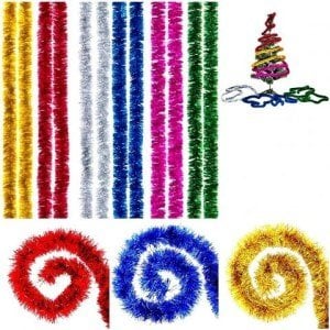 Yılbaşı Sim Süs Boyunluk Seti 6 Adet