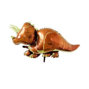 Kahverengi Dinazor Folyo Balon