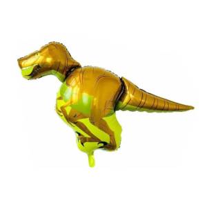 Sarı Dinazor Folyo Balon
