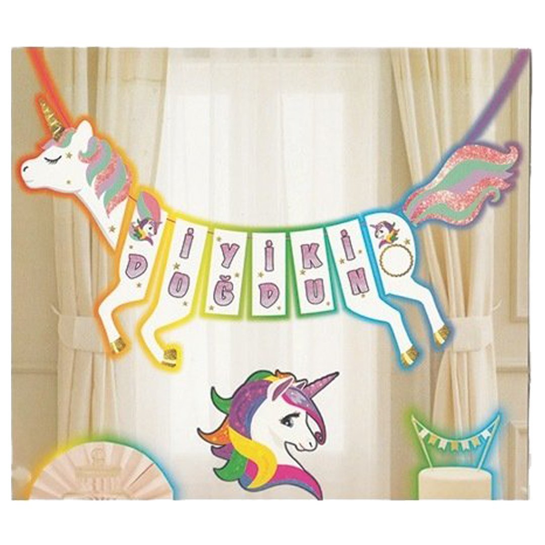 Unicorn At Şekilli Banner