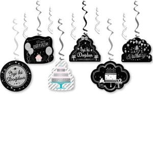 İyi ki Doğdun Sarkıt Tavan Süsü Gümüş