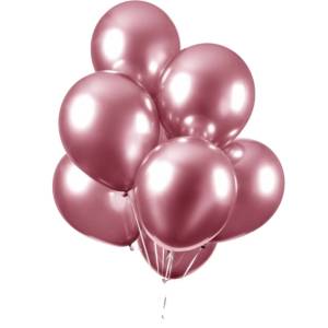Pembe Krom Balon 50 Adet