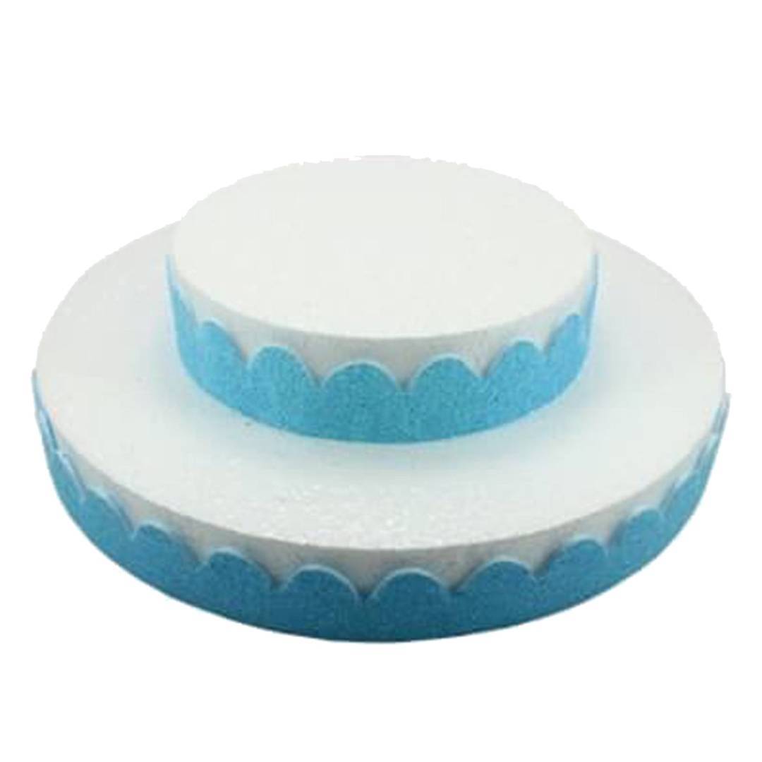 Doğum Günü Pasta Strafor Mavi