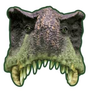 Vahşi Jurassic Maske 6 Adet