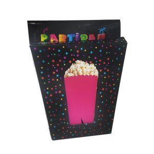 Mısır Kutusu Lüks Metalik Fusya 10 Adet