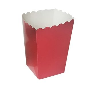 Mısır Kutusu Lüks Metalik Kırmızı 10 Adet