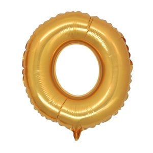 O Harf Altın Folyo Balon 100 cm