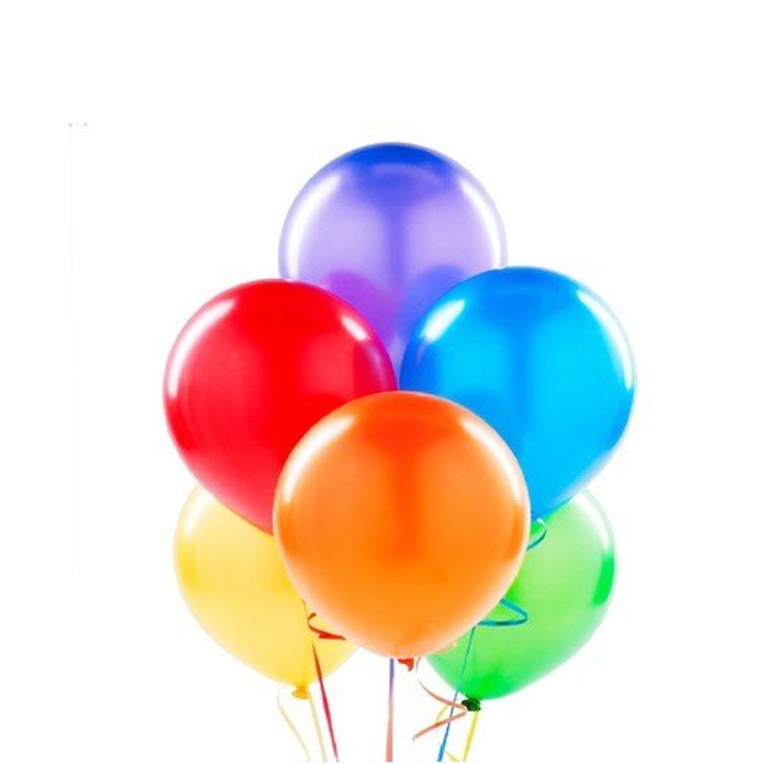 Pastel Balon Karışık Renkler 10 Adet