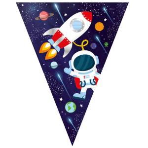 Kozmik Uzay Üçgen Flama Set