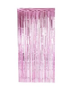 Metalize Pembe Arka Fon Kapı Süsü