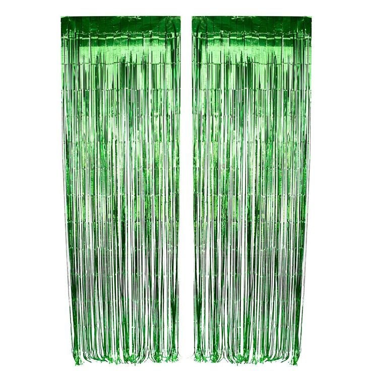 Metalize Yeşil Arka Fon Kapı Süsü