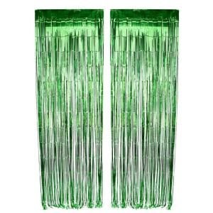 Metalize Yeşil Arka Fon Kapı Süsü