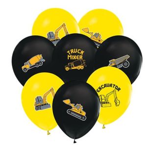 İnşaat baskılı Balon 10 Adet