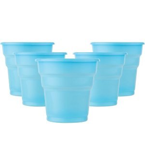 Kullan At Bardak Açık Mavi 10 Adet