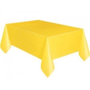Kullan At Masa Örtüsü Sarı