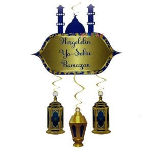 Ramazan Hoşgeldin Ya-Şehri Ramazan Sarkıt Süs