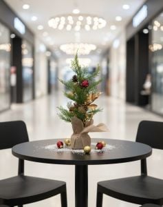 Yılbaşı Masa Üstü Çiçek 6449-18