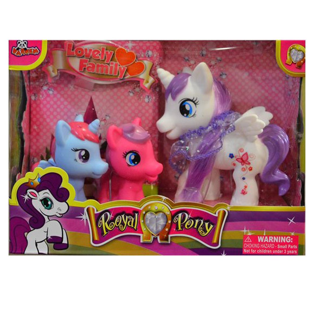 Oyuncak Sevimli Pony Ailesi - 87053