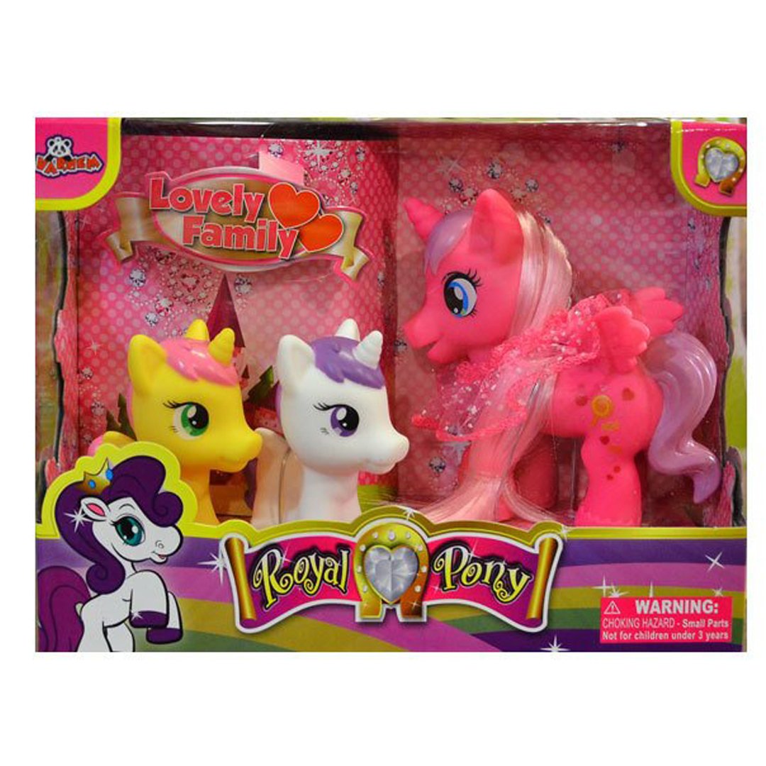 Oyuncak Sevimli Pony Ailesi - 87053