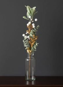 Yılbaşı Kokina Yapay Çİçek 55 cm Lüx 6449-27