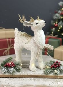 Geyik Yılbaşı Dekor Figürü 7108-1 35 cm